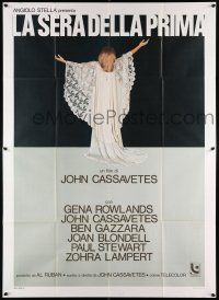 4y050 OPENING NIGHT Italian 2p '78 directed by John Cassavetes, full-length Gena Rowlands!