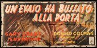4y028 TALK OF THE TOWN Italian 39x81 1947 directed by George Stevens, completely different art!