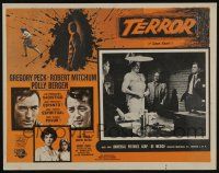 4y201 CAPE FEAR Mexican LC '62 Gregory Peck, barechested Robert Mitchum, classic noir, Terror!