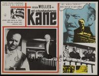 4y207 CITIZEN KANE Mexican LC R60s Joseph Cotten watches Orson Welles write bad opera review!