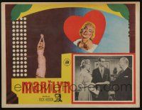 4y247 MARILYN Mexican LC '63 Monroe close up with Cary Grant & Charles Coburn in Monkey Business!