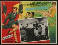 4y282 SKIRTS AHOY Mexican LC '52 great images of Esther Williams in uniform & wearing swimsuit!