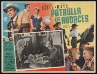 4y306 WESTBOUND Mexican LC '59 Randolph Scott, Virginia Mayo, directed by Budd Boetticher!