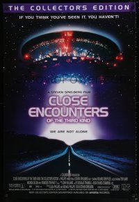 4z695 CLOSE ENCOUNTERS OF THE THIRD KIND 27x40 video poster R98 Steven Spielberg sci-fi classic!