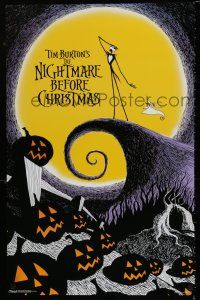 4z630 NIGHTMARE BEFORE CHRISTMAS 22x34 commercial poster '00 Tim Burton, Disney, Halloween!