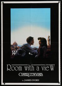 4z643 ROOM WITH A VIEW 28x40 Italian commercial poster '86 Ivory & Merchant, Ruth Prawer Jhabvala!