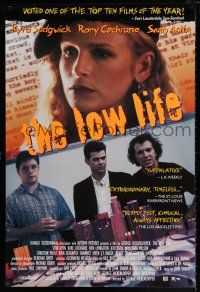 4z753 LOW LIFE 26x39 video poster '95 Rory Cochrane, Sean Astin, Kyra Sedgwick, Ron Livingston!