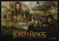4z500 LORD OF THE RINGS TRILOGY mini poster '00s Peter Jackson, cool images of cast!