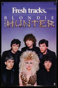 4z203 BLONDIE 22x34 music poster '82 cool image of Debbie Harry and the band - The Hunter!