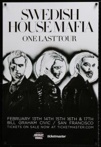 4z249 SWEDISH HOUSE MAFIA 24x36 music poster '10s One Last Tour, cool image of the band!