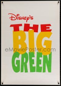 4z373 BIG GREEN 28x40 special '95 Walt Disney teen soccer movie starring Steve Guttenberg!