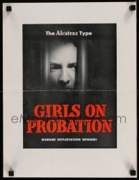 4z461 GIRLS ON PROBATION 13x18 special '38 Jane Bryan, Ronald Reagan, The Alcatraz Type!