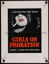 4z462 GIRLS ON PROBATION 13x18 special '38 Jane Bryan, Ronald Reagan, the kind they talk about!
