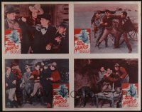 4z072 HAUNTED GOLD uncut LC poster R56 images of cowboy John Wayne, a gun on everybody's hip!