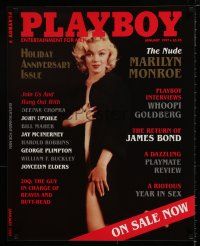 4z009 PLAYBOY 24x30 advertising poster '97 great image of super-sexy Marilyn Monroe!
