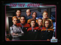 4z366 STAR TREK: VOYAGER set of 2 tv posters '95 great images of all the top cast members!