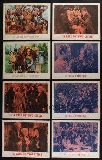 5a033 LOT OF 36 MGM 1962 RE-RELEASE LOBBY CARDS R62 great scenes from a variety of movies!