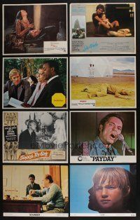 5a038 LOT OF 140 LOBBY CARDS '68 - '82 complete & incomplete sets from a variety of movies!