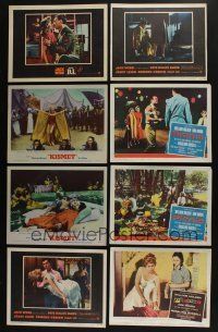 5a039 LOT OF 131 1940S-60S LOBBY CARDS '40s-60s great images from a variety of different movies!