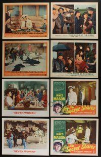 5a047 LOT OF 80 1940s-60s LOBBY CARDS '40s-60s great images from a variety of different movies!