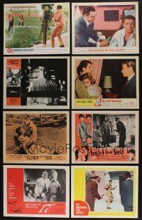 5a048 LOT OF 59 1960s LOBBY CARDS '60s great scenes from a variety of different movies!