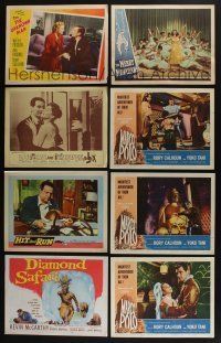 5a056 LOT OF 50 1940s-60s LOBBY CARDS '40s-60s great scenes from a variety of different movies!