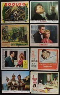 5a057 LOT OF 50 1930s-80s LOBBY CARDS '30s-80s great scenes from a variety of different movies!
