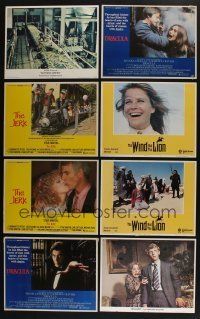5a066 LOT OF 23 1970s LOBBY CARDS '70s great scenes from a variety of different movies!