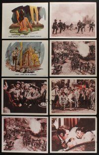 5a069 LOT OF 11 LOBBY CARDS '50s-60s Executioners, Raintree County, Greatest Story Ever Told