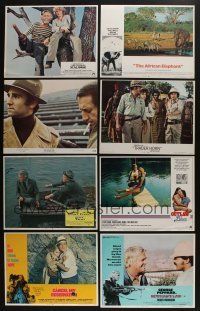 5a073 LOT OF 27 1970S SETS OF 8 LOBBY CARDS '70s complete sets from a variety of movies!