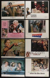 5a074 LOT OF 25 1970S SETS OF 8 LOBBY CARDS '70s complete sets from a variety of movies!