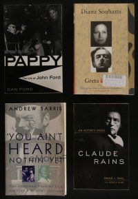 5a153 LOT OF 4 SOFTCOVER FILM BOOKS '90s-10s The Life of John Ford, Greta Garbo & more!