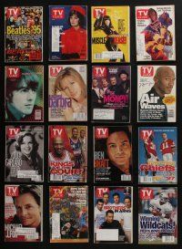 5a177 LOT OF 16 TV GUIDE MAGAZINES '82-01 Beatles, Michael Jordan, Judy Garland & more!