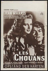 5b091 ROYALISTS Belgian R60s cool different image of Jean Marais, sexiest Madeleine Robinson!