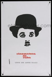 5b049 CINEMATECA DE CUBA Cuban '90s ICAIC, Rafael Morante art of Charlie Chaplin!