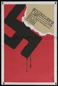 5b062 SCHINDLER'S LIST Cuban R09 Steven Spielberg, wild different swastika art by Lisandro!