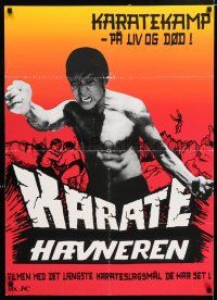 5b658 KARATE HAEVNEREN Danish '70s Karate Avemger, wacky kung fu martial arts image and art!