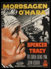 5b695 PEOPLE AGAINST O'HARA Danish '52 Spencer Tracy against sinister forces that prey on youth!