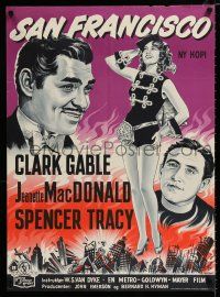 5b706 SAN FRANCISCO Danish R53 Clark Gable & sexy Jeanette MacDonald together for the first time!