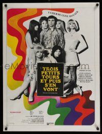 5b392 HERE WE GO ROUND THE MULBERRY BUSH French 24x32 '68 Judy Geeson, Barry Evans, Angela Scoular
