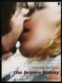 5b424 BROWN BUNNY French 16x21 '03 Vincent Gallo, Chloe Sevigny, most controversial sex movie!