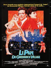5b478 POPE OF GREENWICH VILLAGE French 15x21 '84 Eric Roberts, Mickey Rourke, sexy Daryl Hannah!