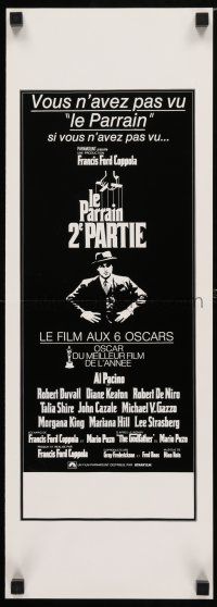 5b032 GODFATHER PART II French Swiss '74 Al Pacino in Francis Ford Coppola classic crime sequel!