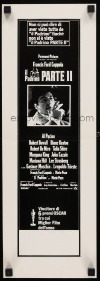 5b034 GODFATHER PART II Italian Swiss '74 Al Pacino in Francis Ford Coppola classic crime sequel!