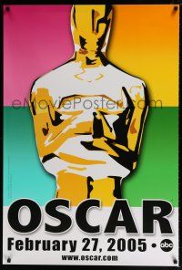 5c018 77th ANNUAL ACADEMY AWARDS DS 1sh '05 Brett Davidson artwork of the Oscar!