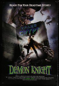 5c198 DEMON KNIGHT advance DS 1sh '95 Billy Zane, Tales from the Crypt, Crypt-Keeper, Billy Zane!