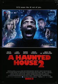 5c326 HAUNTED HOUSE 2 march 28 advance DS 1sh '14 Wayans, Jaime Pressly, it'll scare 2 out of you!