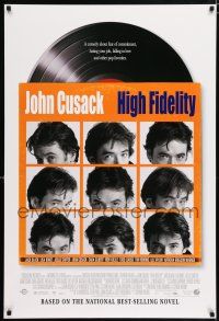 5c335 HIGH FIDELITY DS 1sh '00 John Cusack, great record album & sleeve design!