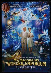 5c501 MR. MAGORIUM'S WONDER EMPORIUM style A teaser DS 1sh '08 Natalie Portman, happiest poster ever