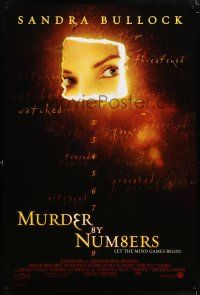 5c508 MURDER BY NUMBERS 1sh '02 Sandra Bullock, Ben Chapin, let the mind games begin!